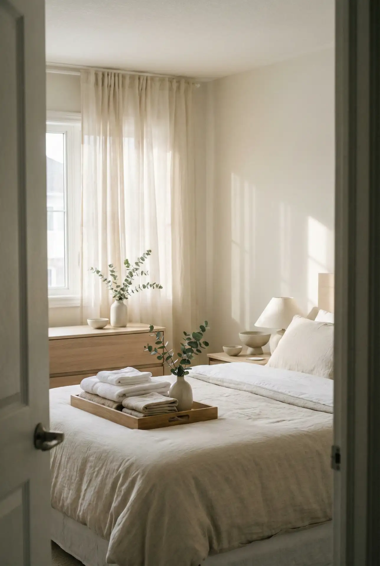 Spa-Like Bedroom Flow That Nods To A Master Bath 1