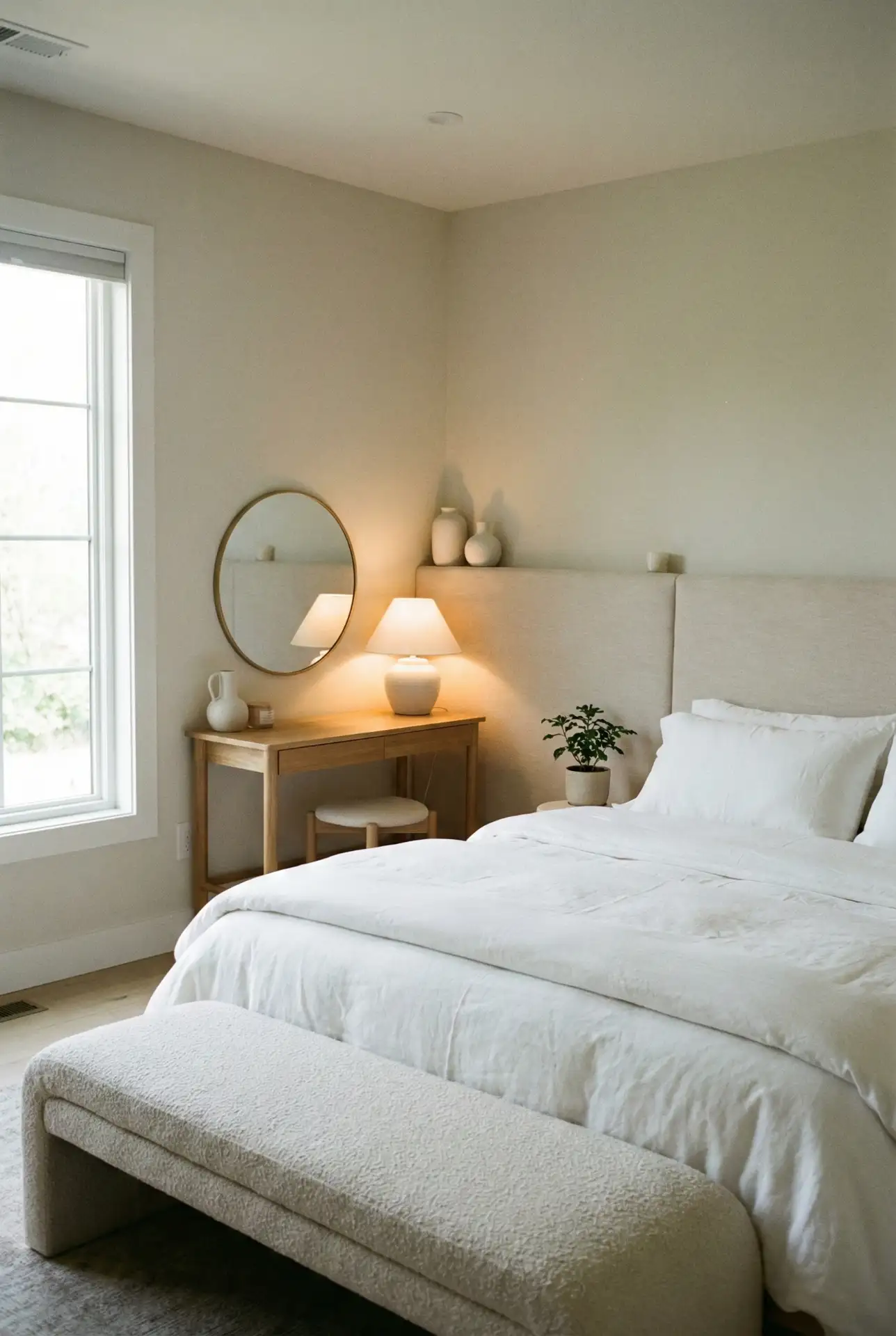 Spa-Like Bedroom Flow That Nods To A Master Bath 2