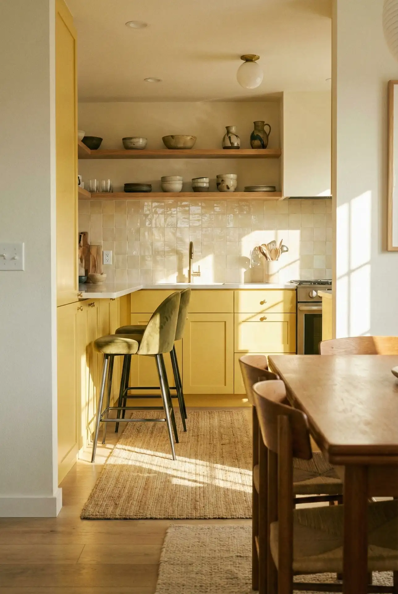 Sunny Butter Yellow With Grounding Neutrals 2