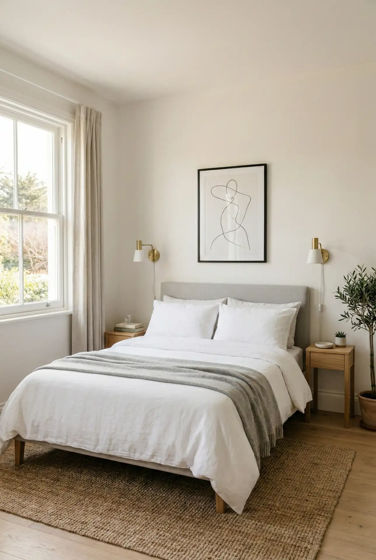 Symmetry For Couples With Two Nightstands 1