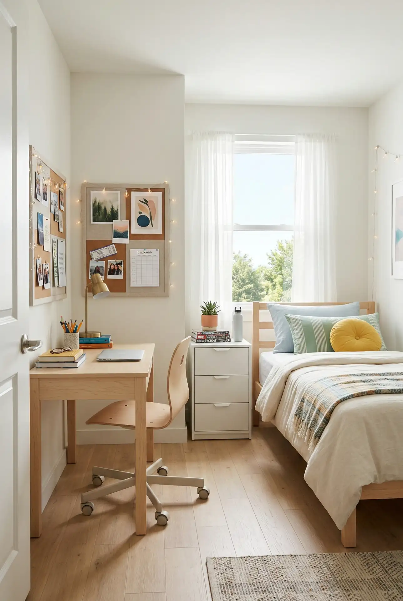 Teen Room With Desk Facing The Door 1