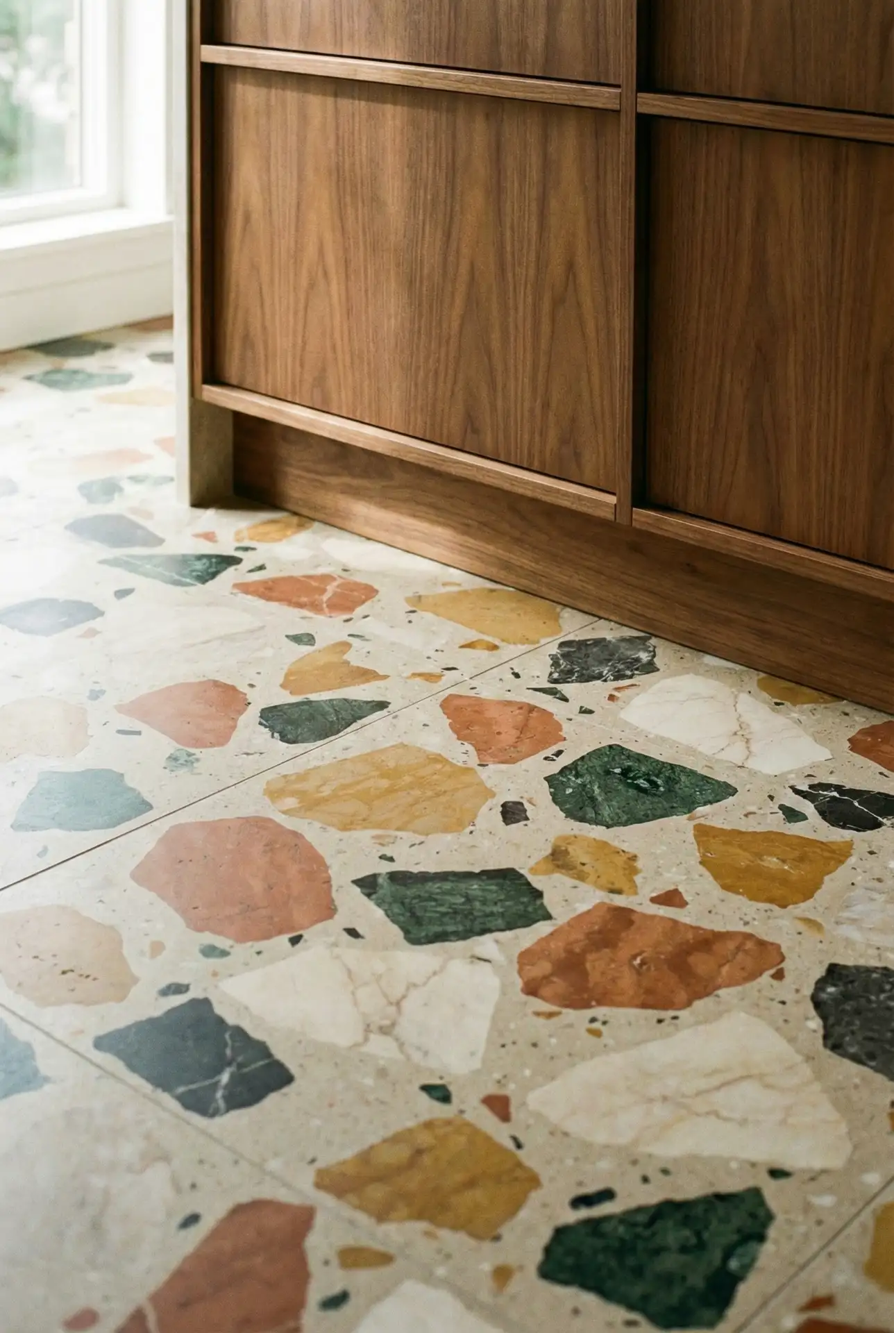 Terrazzo Revival with Bold Chips 2