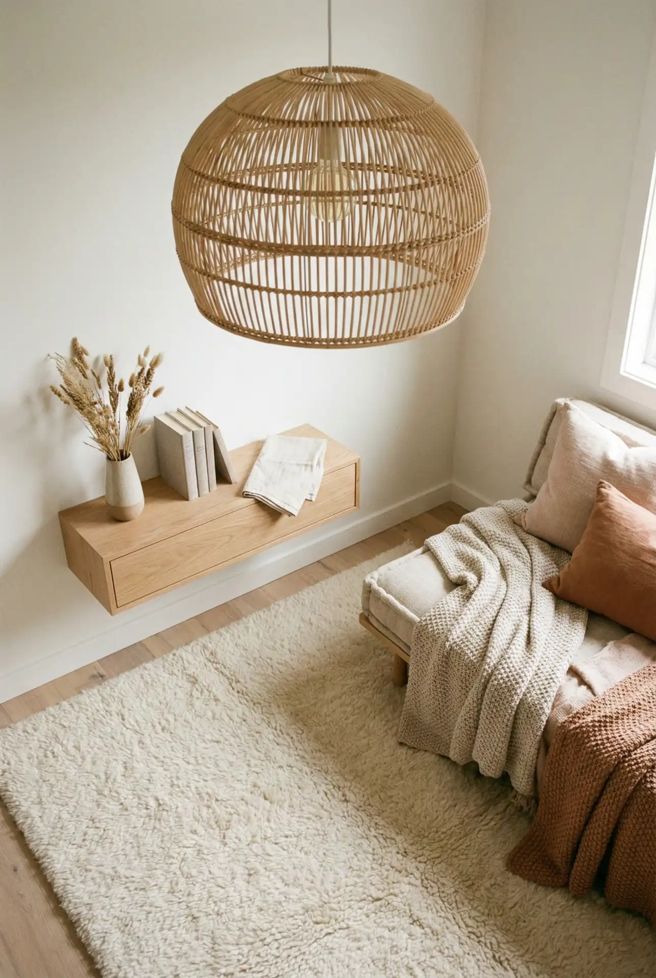 Tiny Pink Attic Bedroom With Soft Aesthetic Layers 1