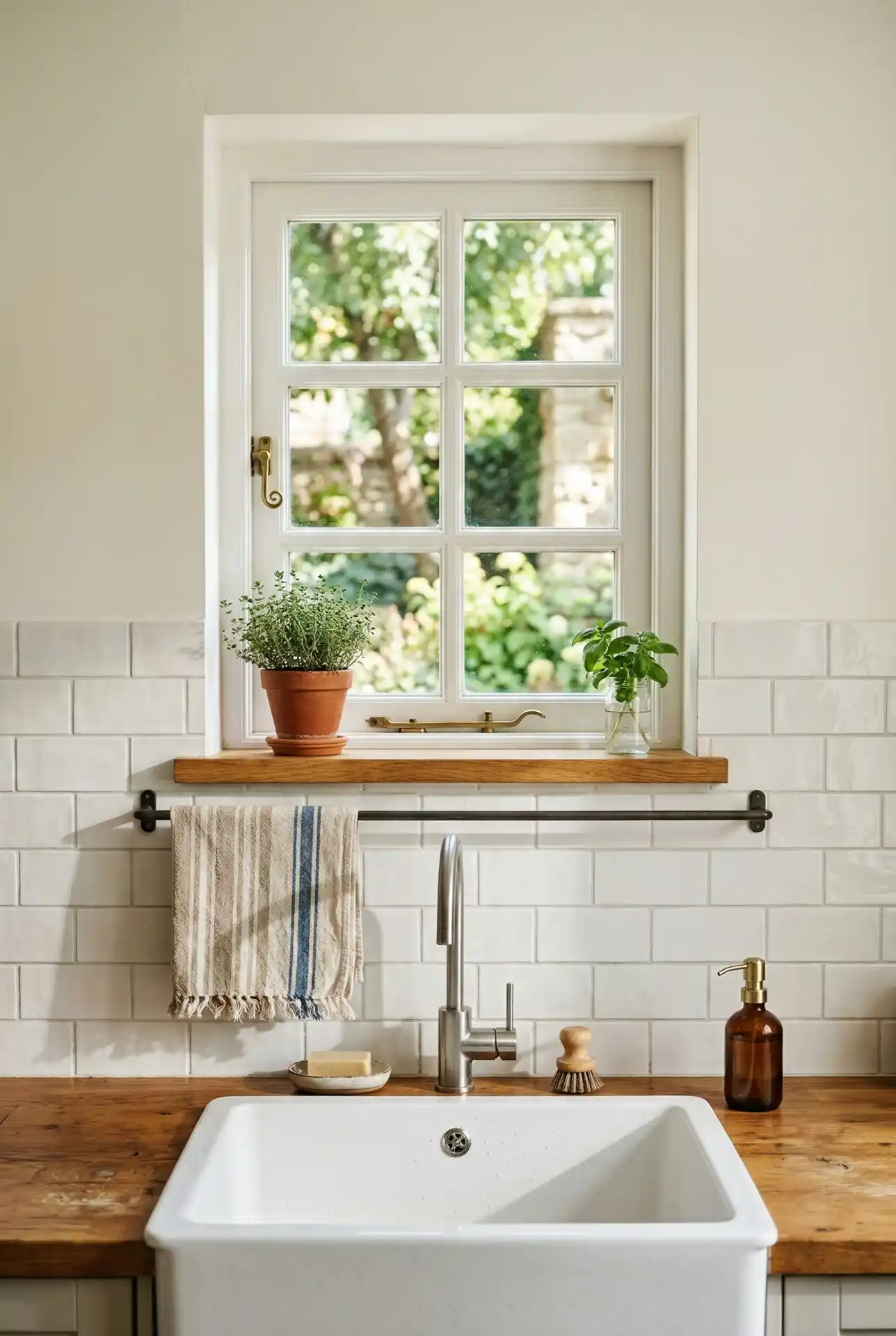 Tiny Window With A Built-In Drying Rail 1