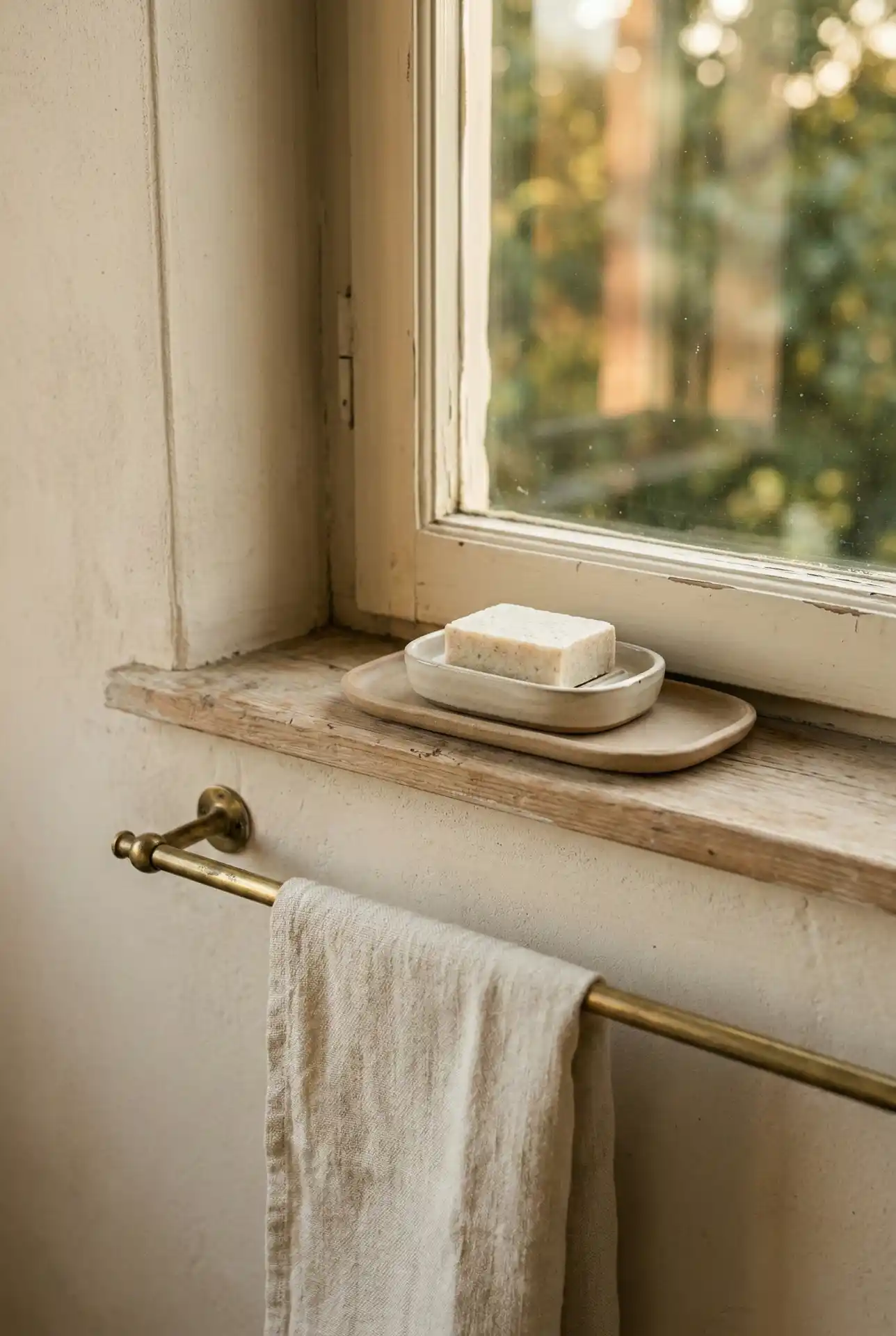 Tiny Window With A Built-In Drying Rail 2