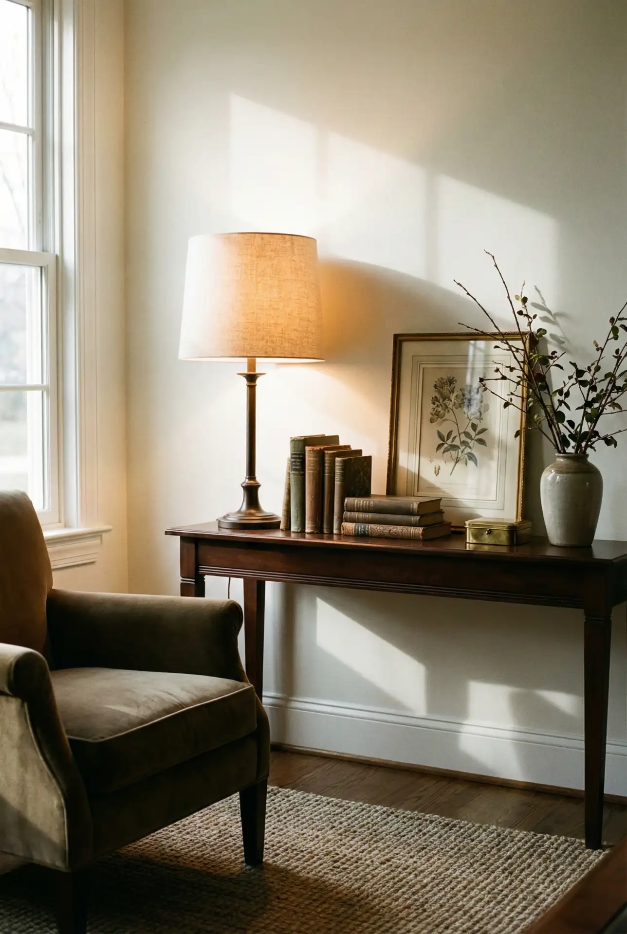 Traditional Built-In Look With Wall Art Anchors 1