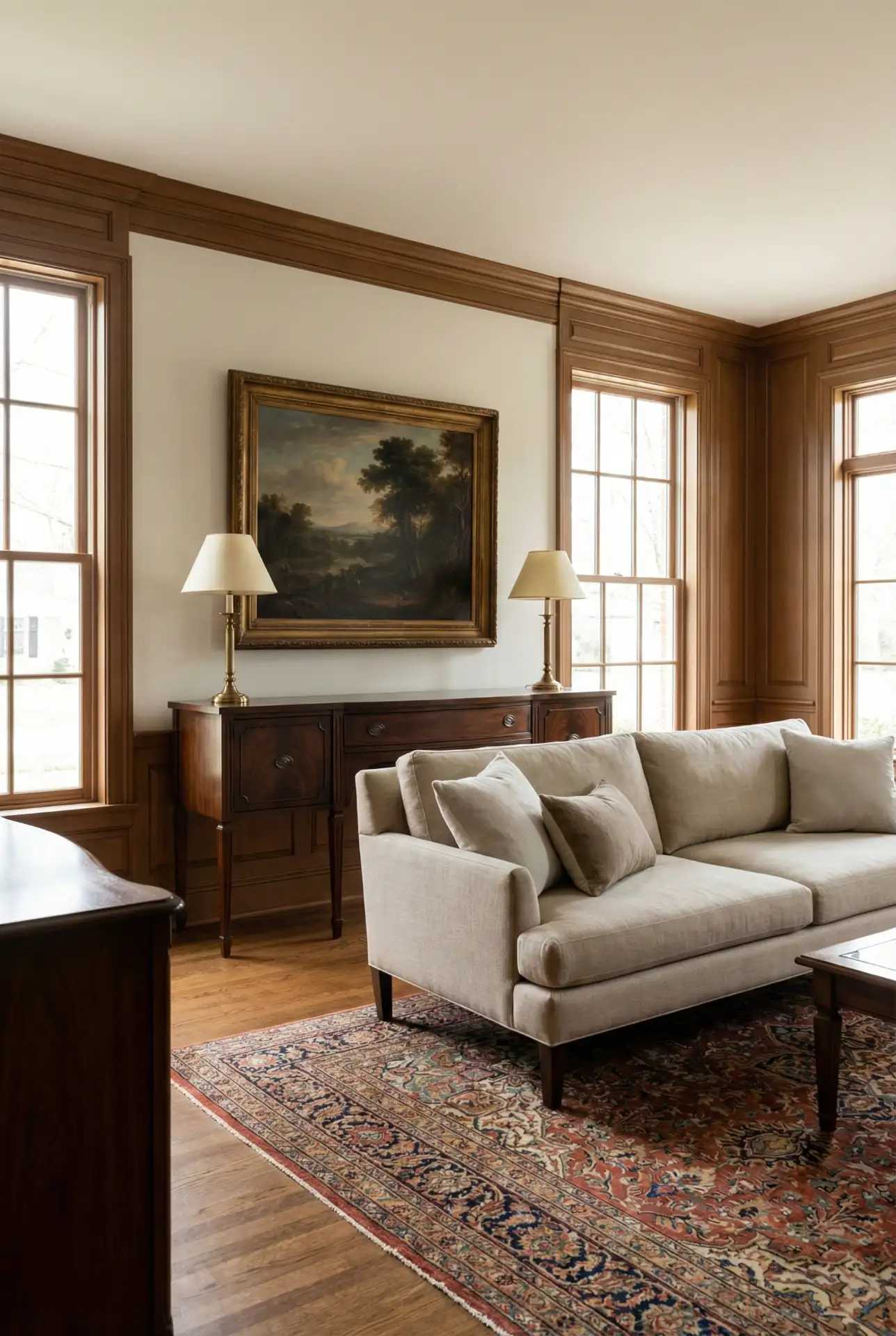 Traditional Built-In Look With Wall Art Anchors 2