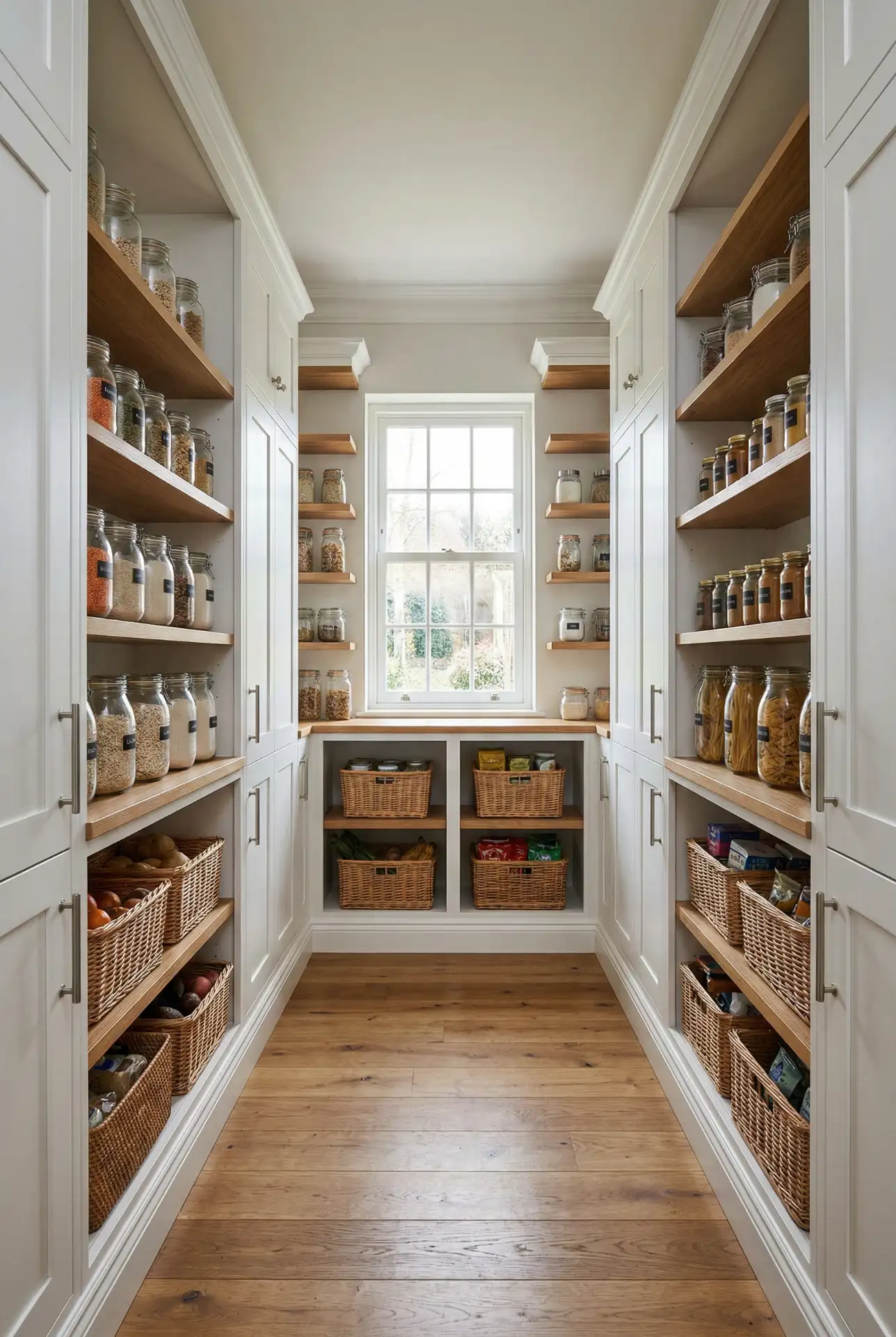 Walk-In Pantry with Floor-to-Ceiling Storage 2