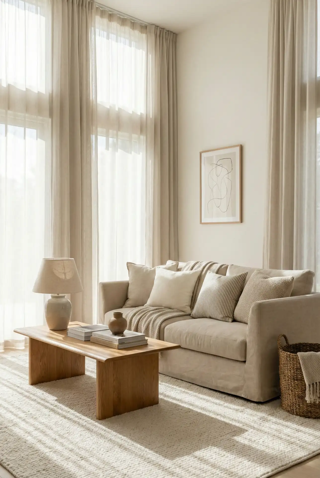 Warm Neutral Layers With A Relaxed New-Traditional Feel 2