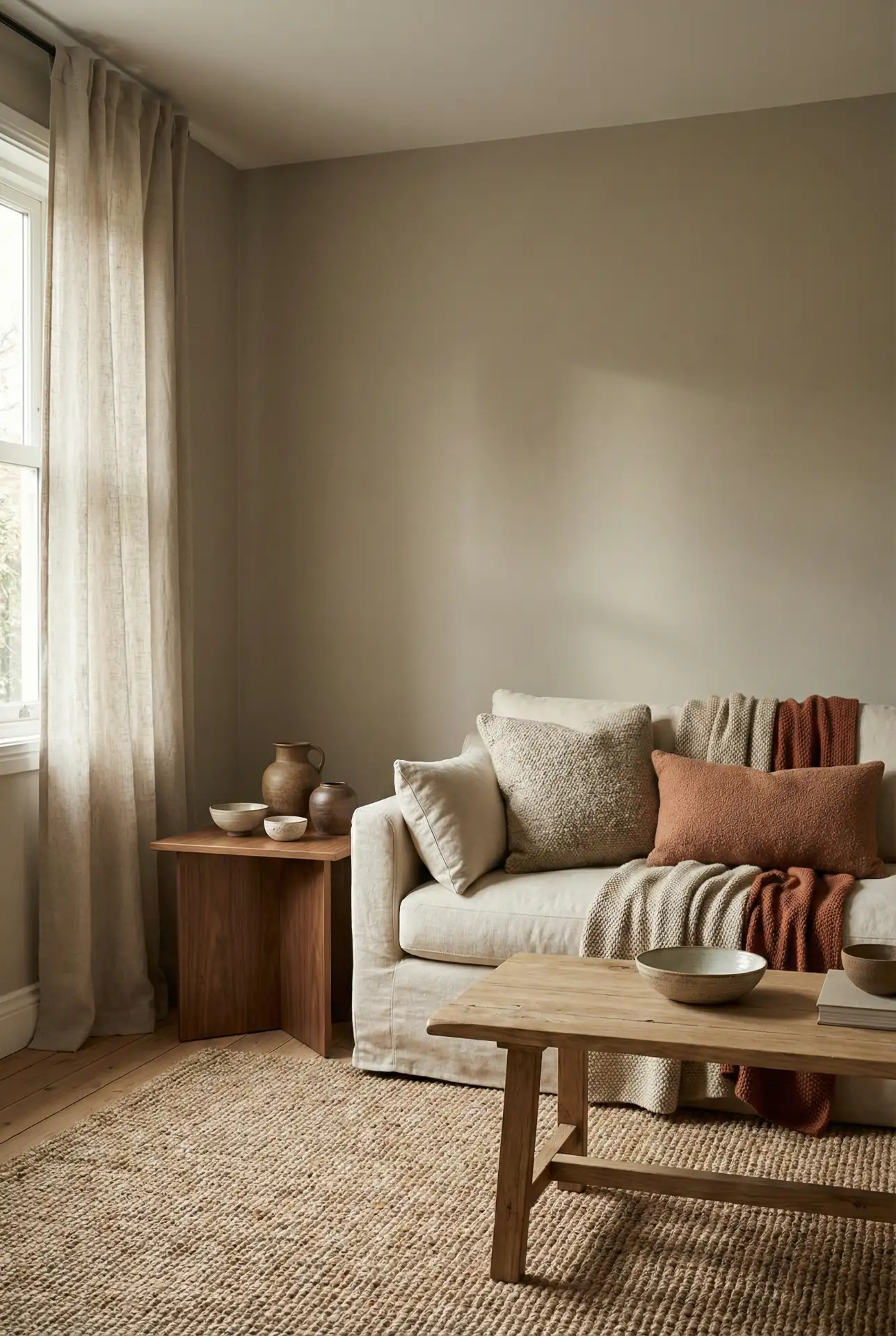 Warm Neutral Scheme With Layered Palette Pallet Texture 1