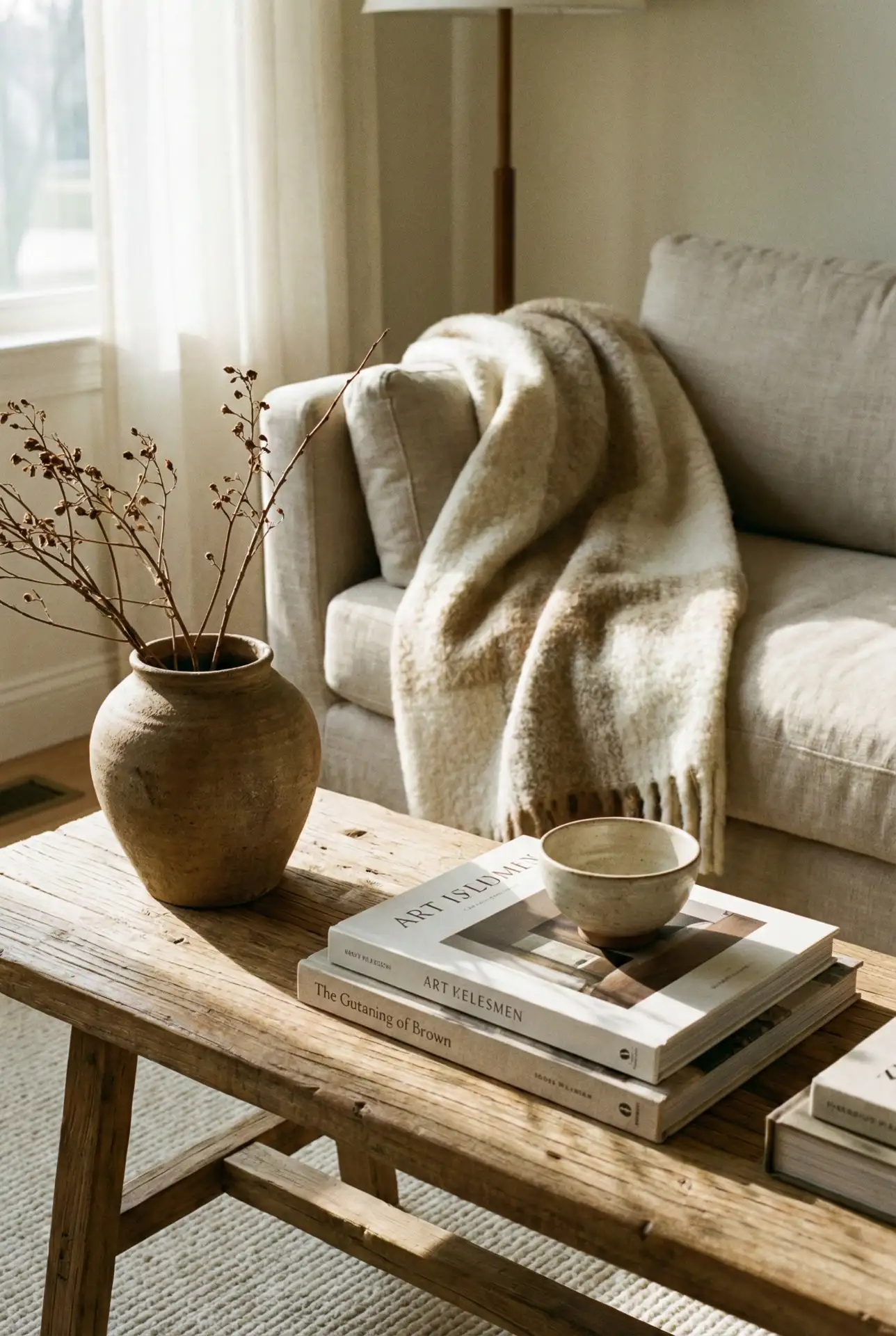 Warm Neutral Scheme With Layered Palette Pallet Texture 2