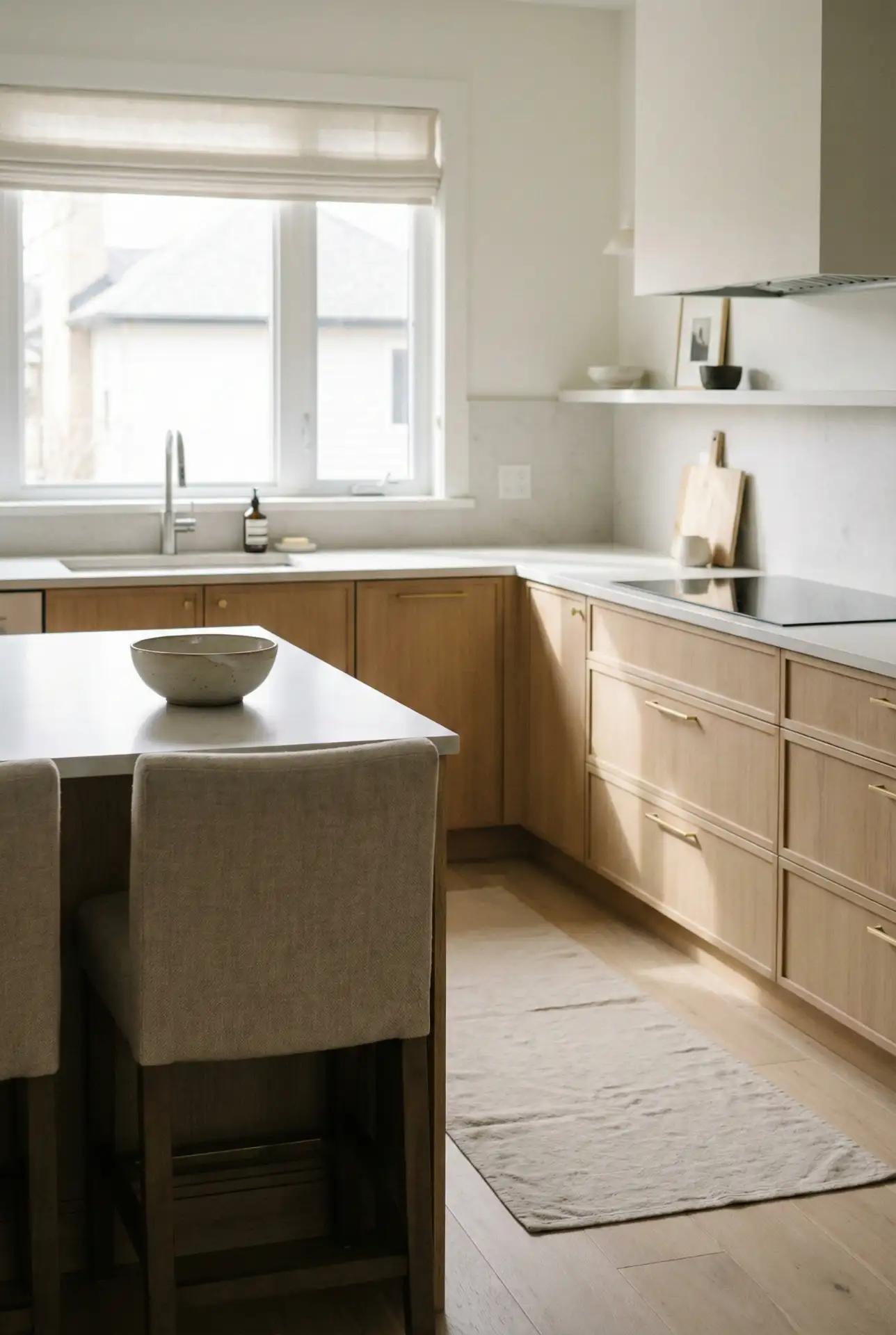 Wide Galley With A Light-Impact Breakfast Bar 2