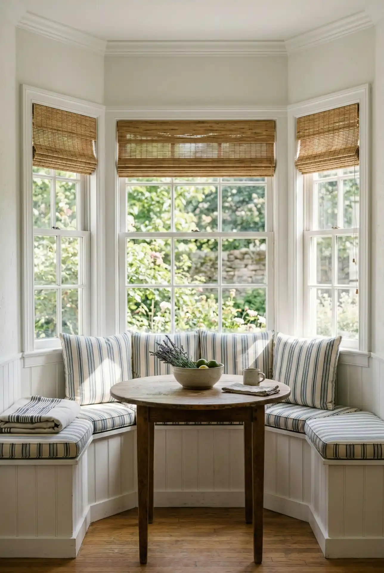 Wraparound Bay Window Breakfast Nook 1