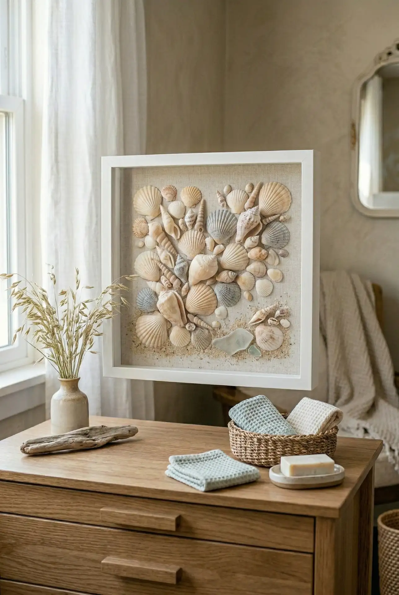 Coastal Shell Collection Frame 1