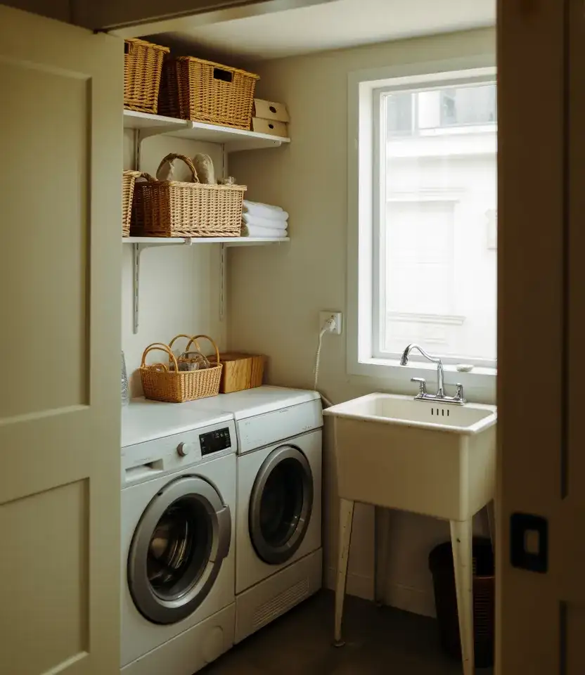 Compact Laundry With Sink Station 2