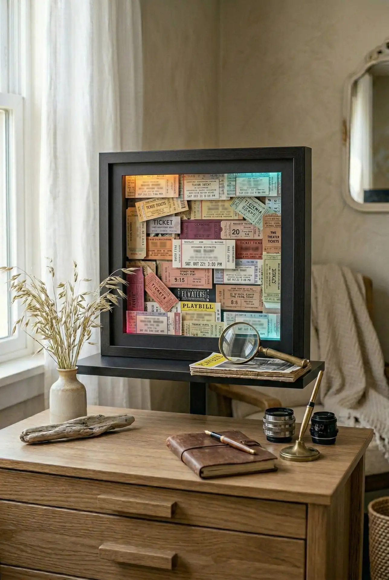 Concert Ticket Memory Frame 1