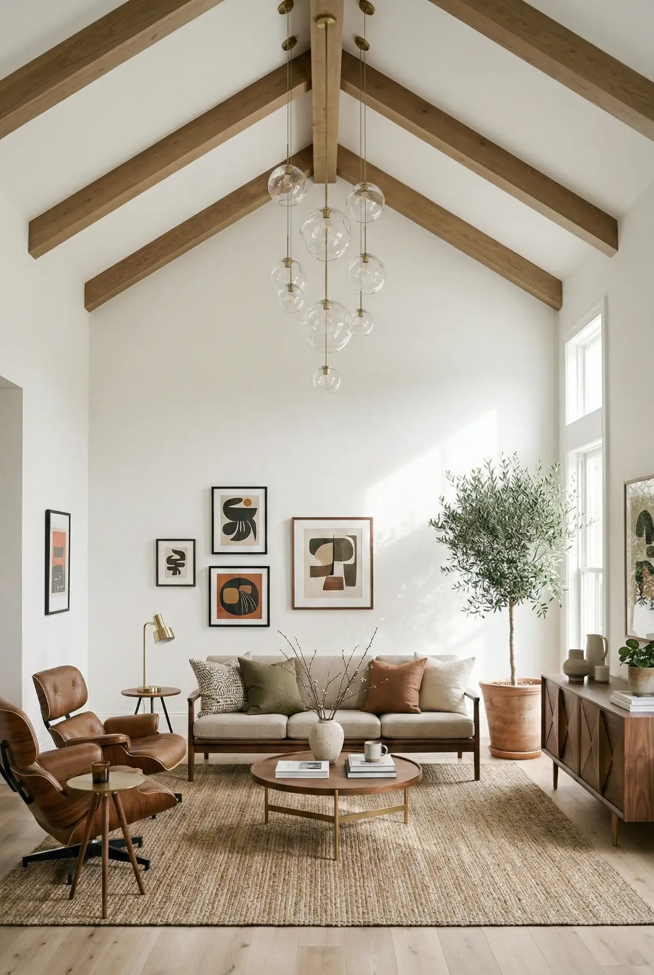 Dramatic Lighting for Vaulted Heights 1