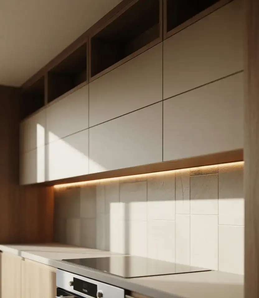 Floating Upper Cabinets 1