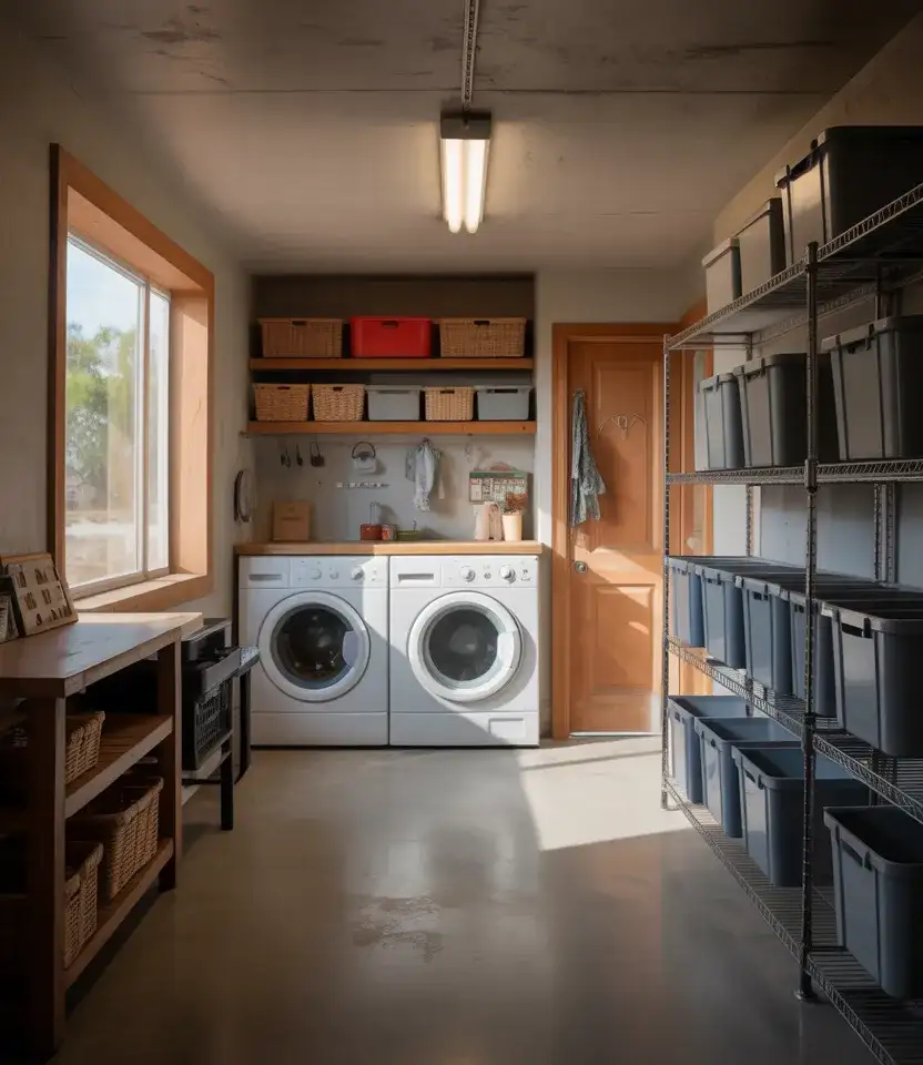 Garage Laundry Utility Zone 1