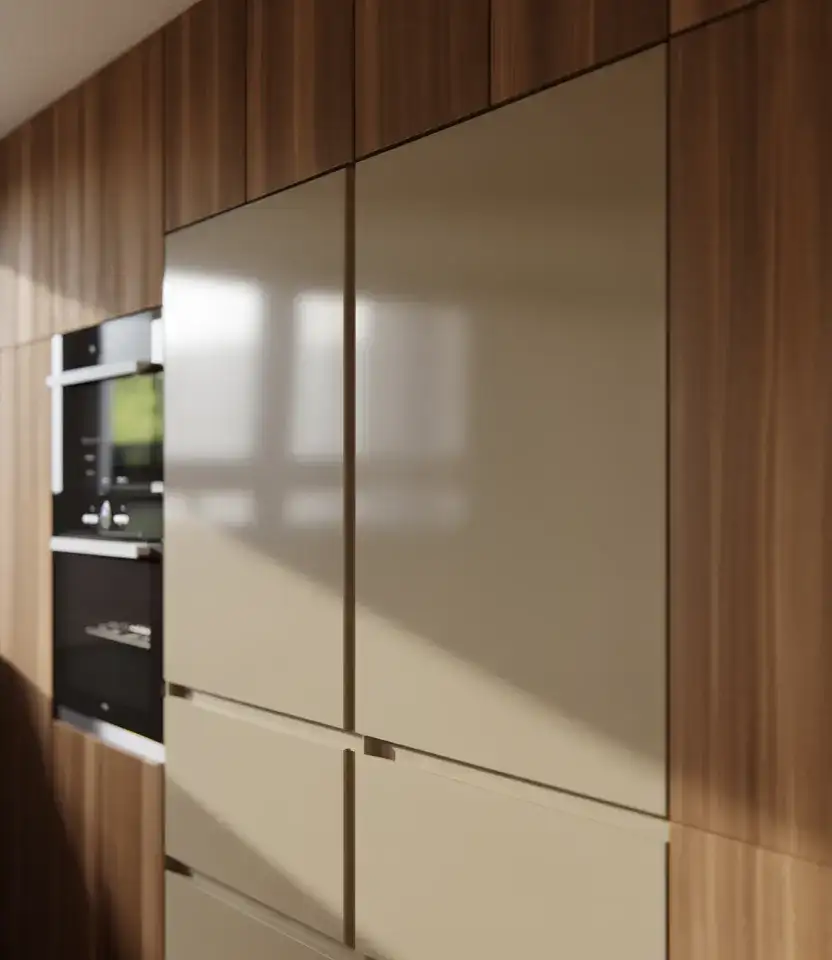 Hidden Appliance Cabinet Wall 2