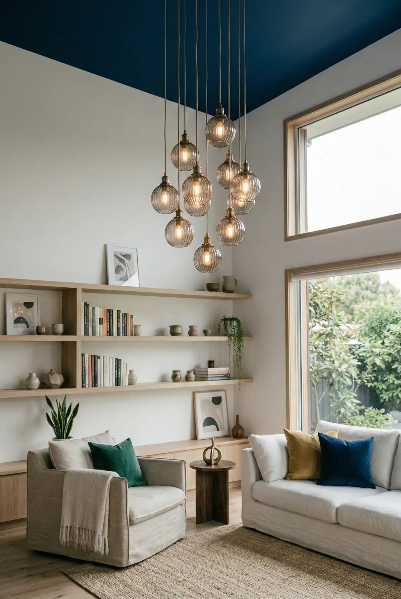 Mid-Century Glow in High Ceiling Spaces 2