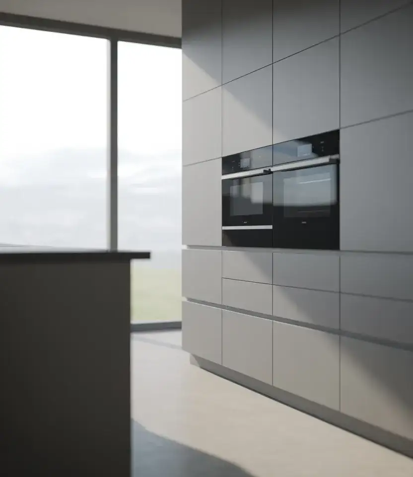 Minimalist Handleless Cabinets 1