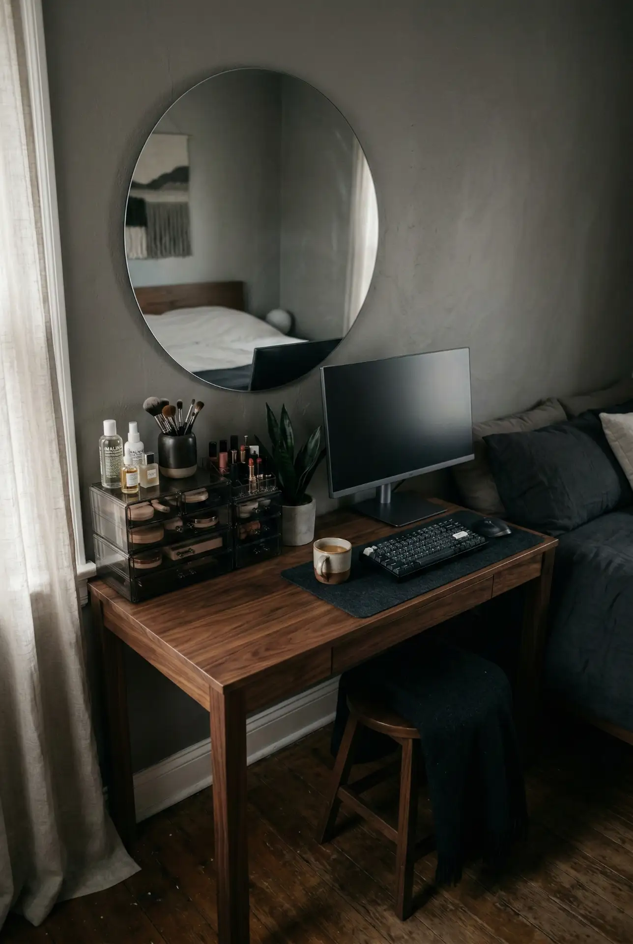 Moody Aesthetic Makeup and Computer Corner 2