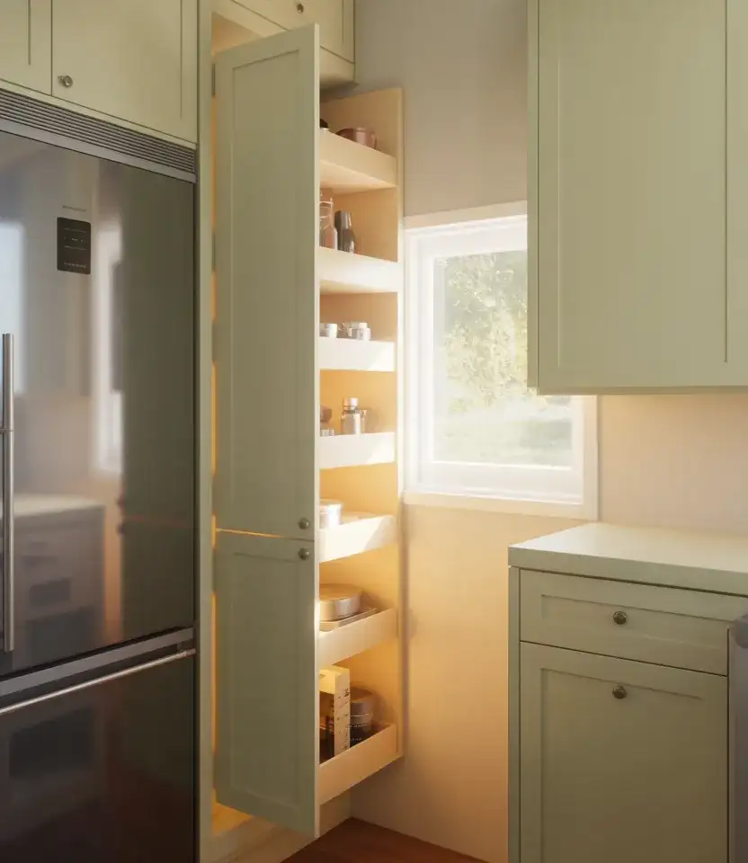 Narrow Storage Cabinets For Small Kitchens 1