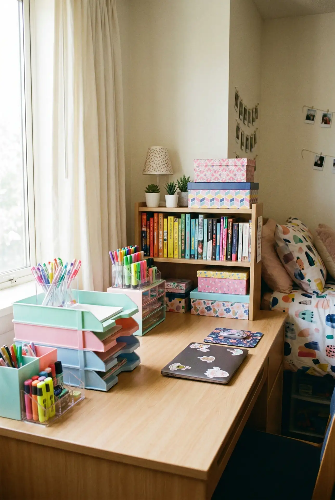 Preppy Dorm Study Station 1