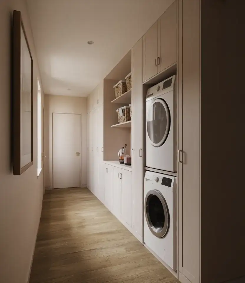 Slim Hallway Laundry Station 2