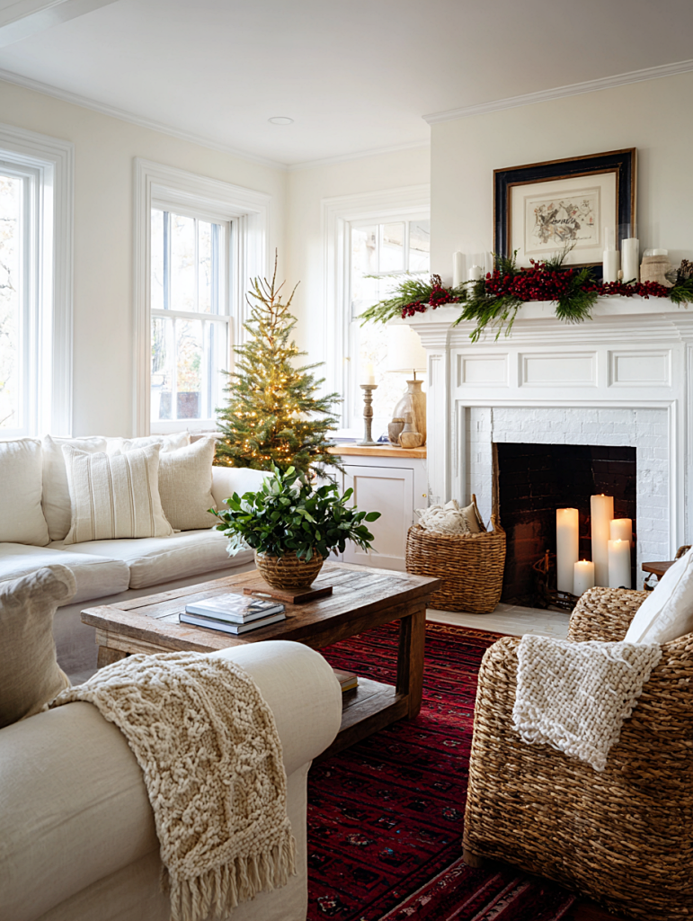 11 Sensational Christmas Living Room Ideas for You