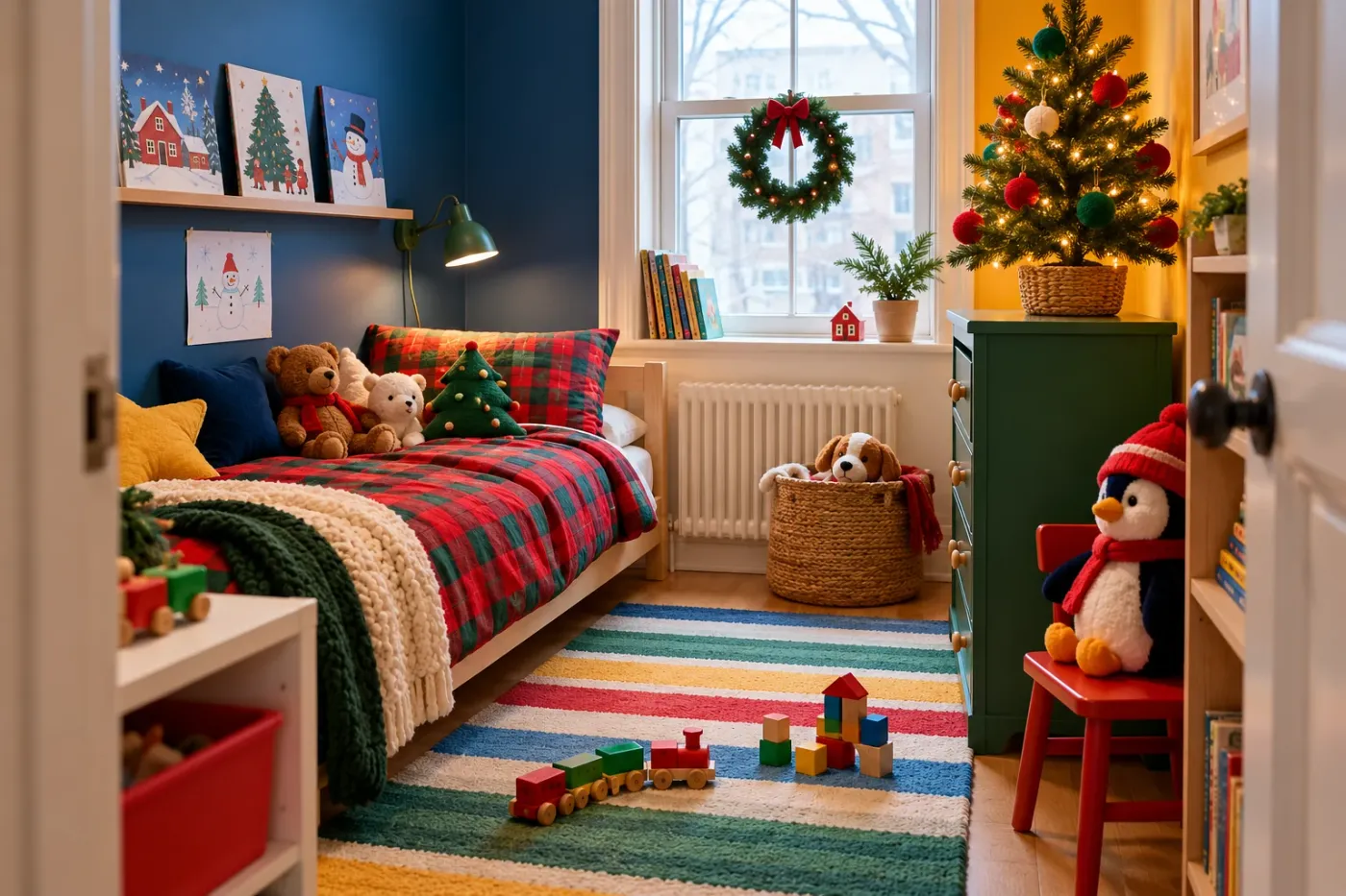 12 Christmas Decor Ideas for Small Kids' Rooms — Spacelya