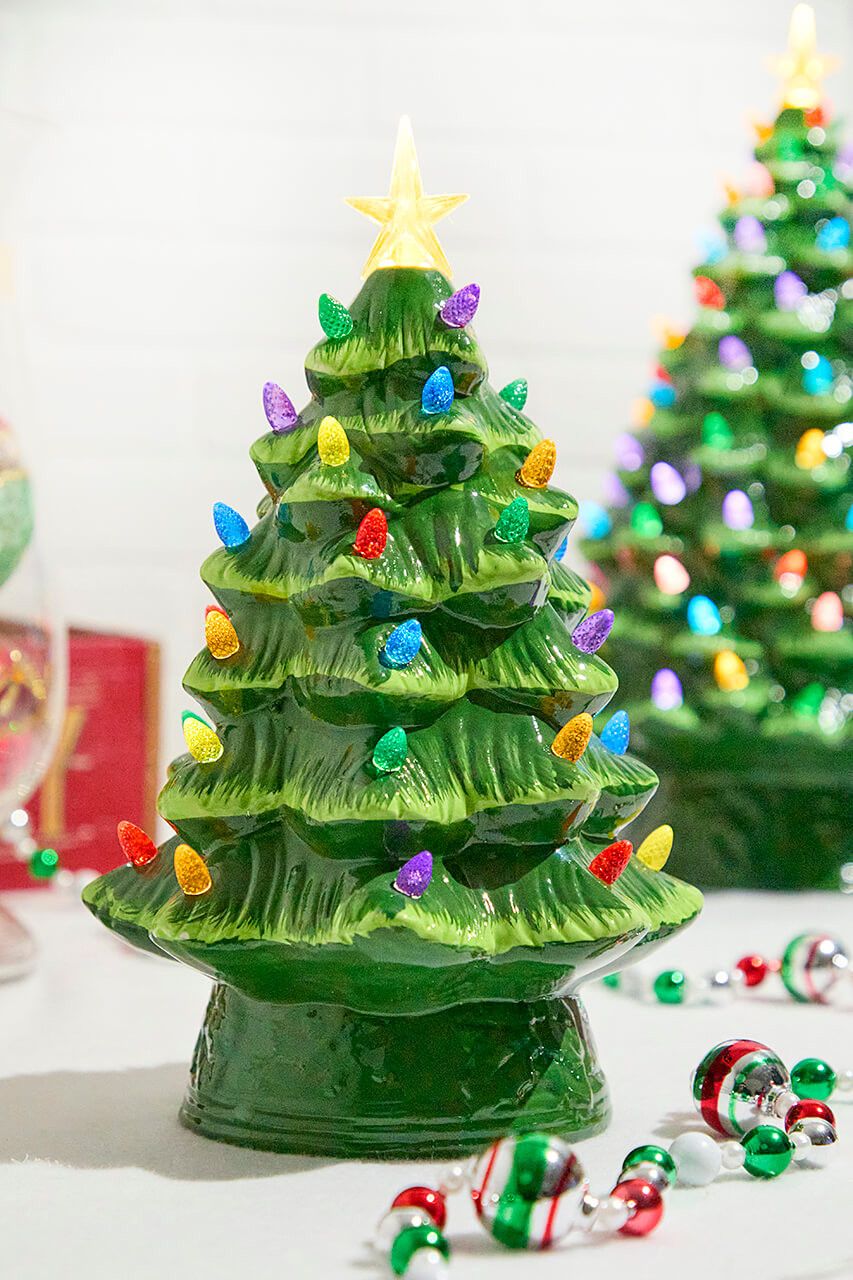 12' Nostalgic Tree Green - Decorator's Warehouse