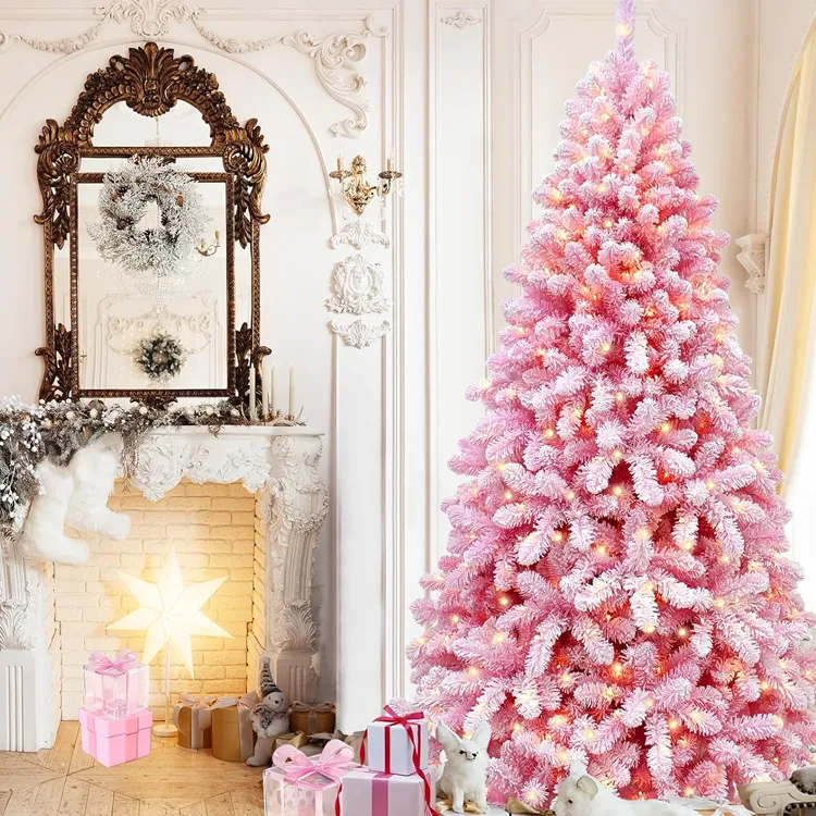 12 Top-Rated Pink Christmas Trees on Amazon - All The Fall Things