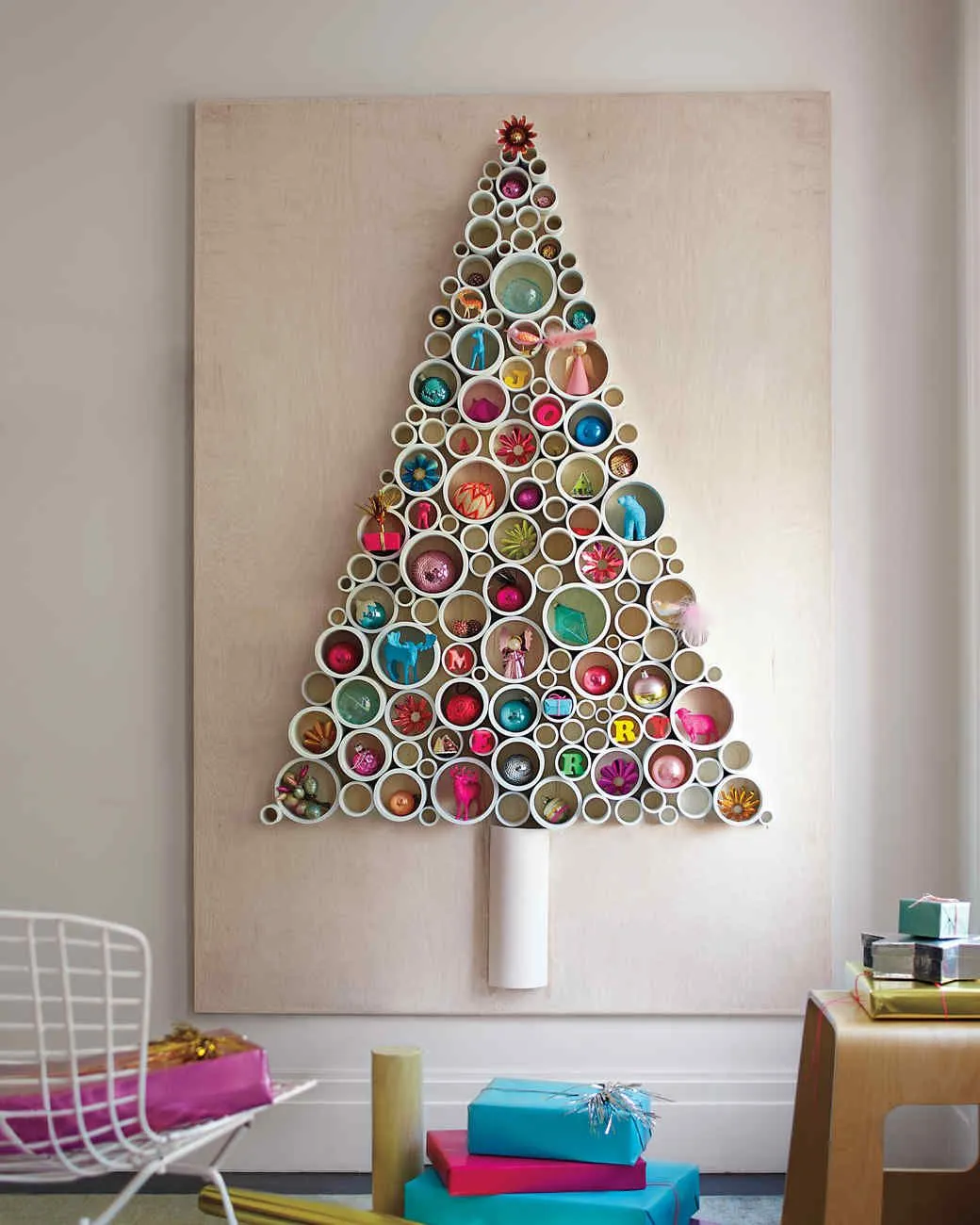 13 Christmas Tree Alternatives With a Creative Twist