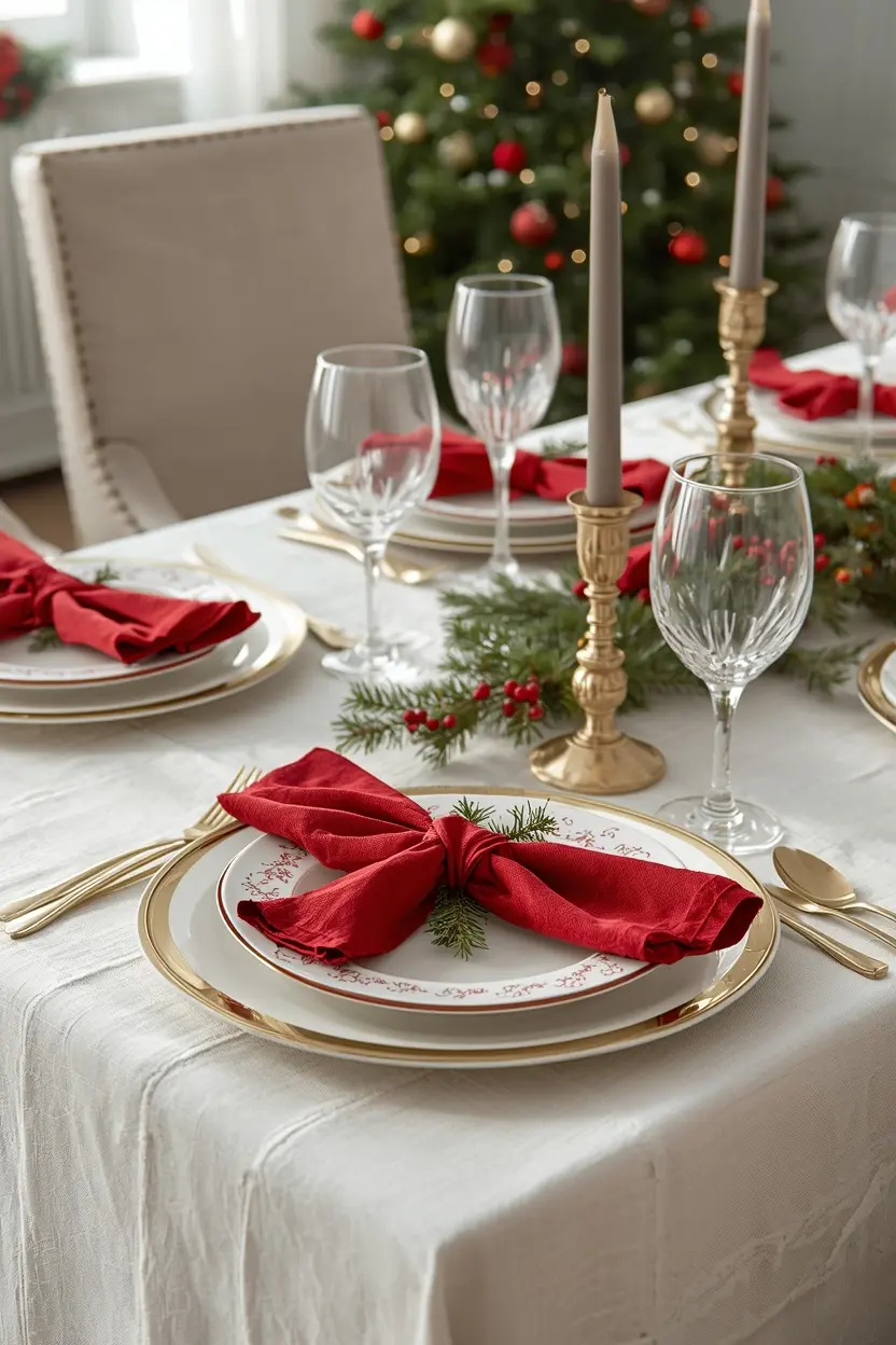15 Christmas Table Setting Ideas for Small Apartments