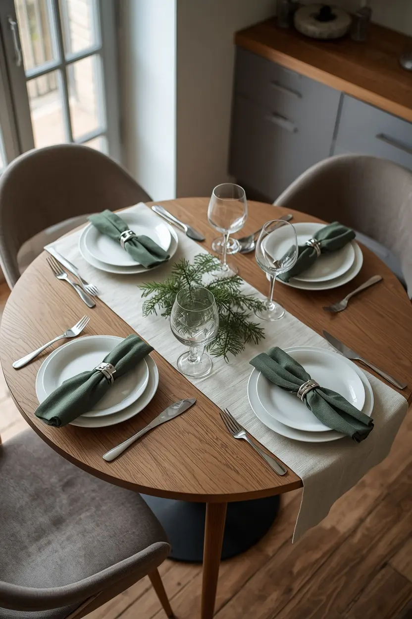 15 Christmas Table Setting Ideas for Small Apartments