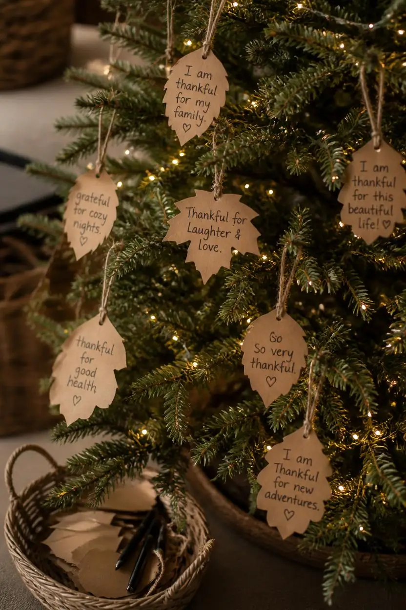 15 Simple Thanksgiving-to-Christmas Tree Transition Ideas