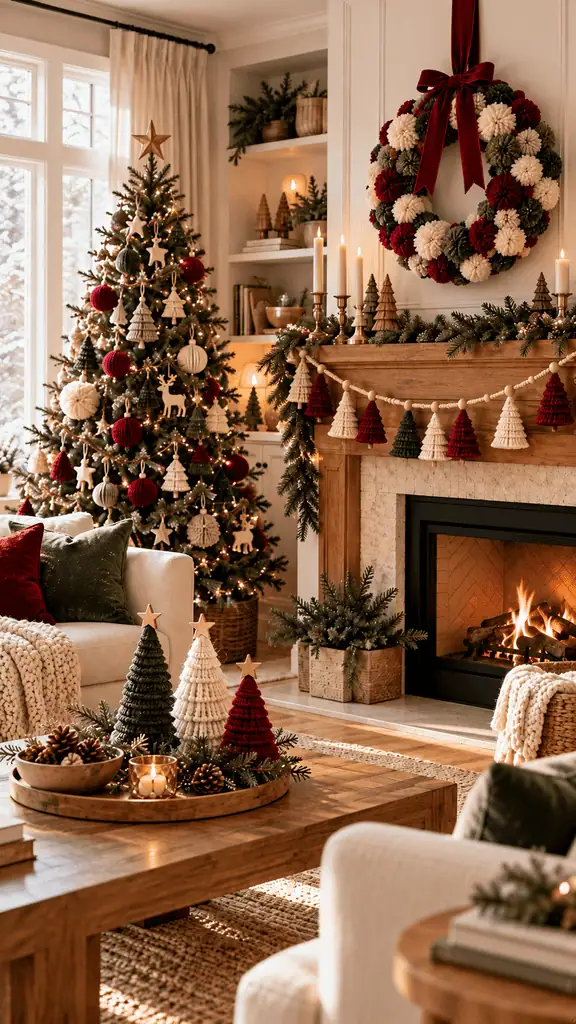 18 Easy Yarn Christmas Crafts For Holiday Decorating