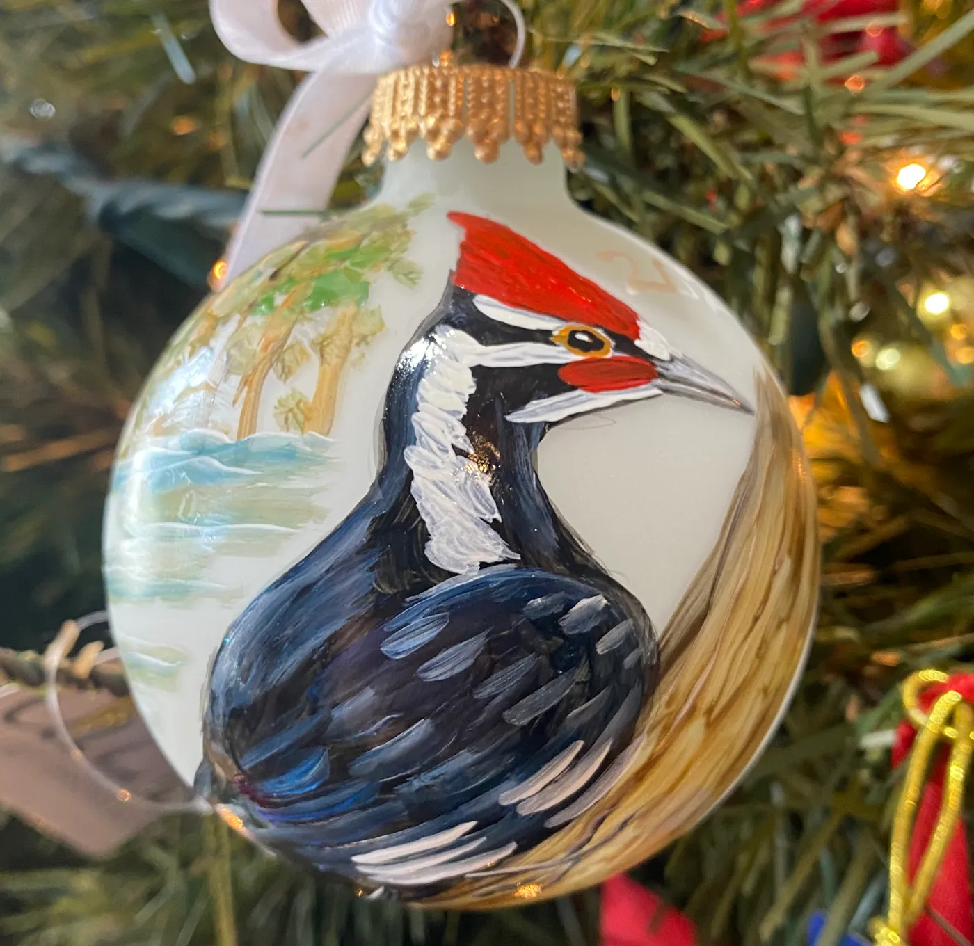 2026 Pileated Woodpecker Ornament | Bird Watcher's General Store