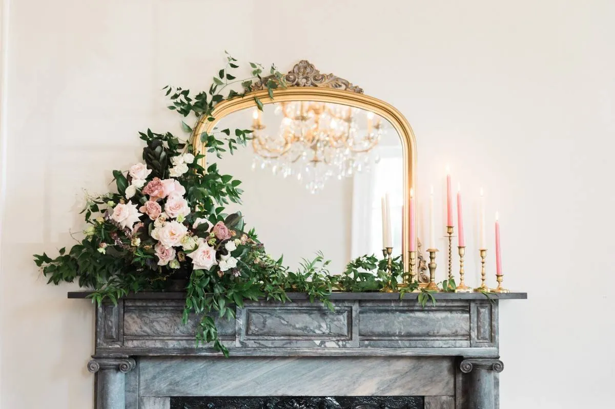 21 Wedding Fireplace Decor Ideas to Transform Any Mantel