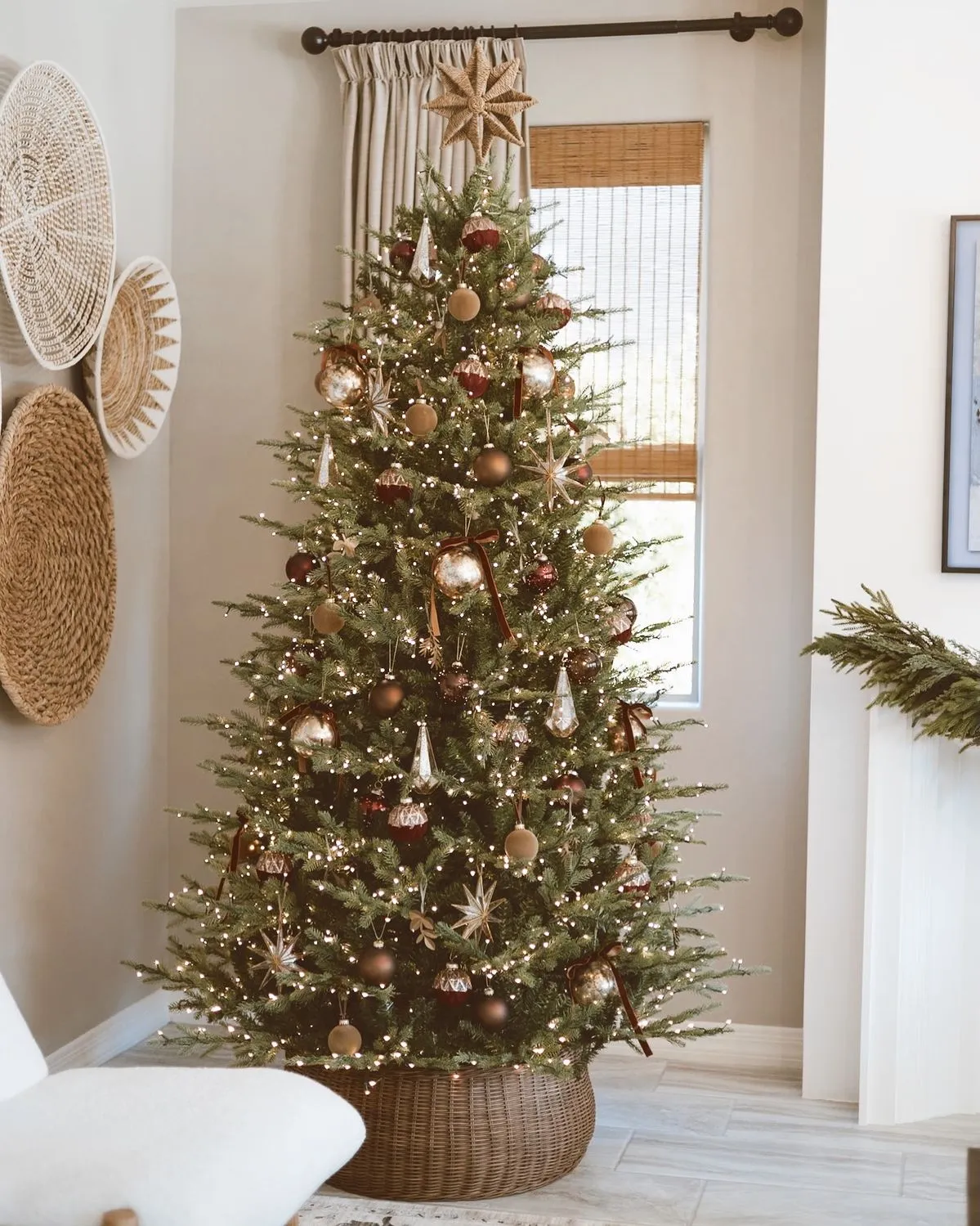 25 Christmas Tree Collar Ideas for 2025 - Nikki's Plate
