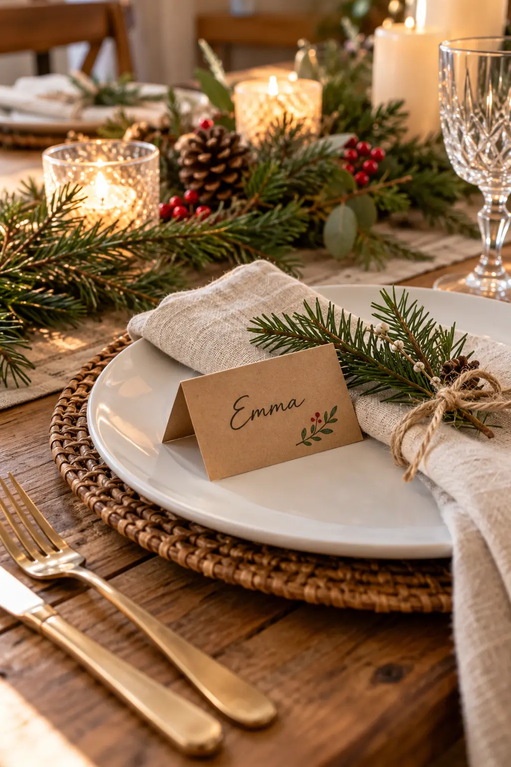 25 Simple Christmas Table Decorations You Can Create on a Budget