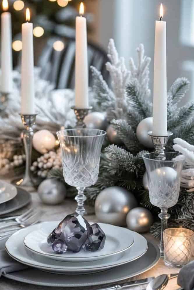 25 Winter Dinner Party Tablescape Ideas for Warm Gatherings