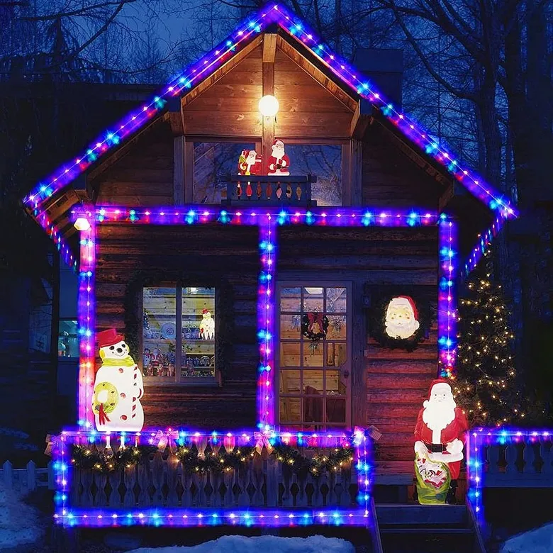 30 Ideas For Christmas Lights Outdoors For Trees, Bushes, And Beyond