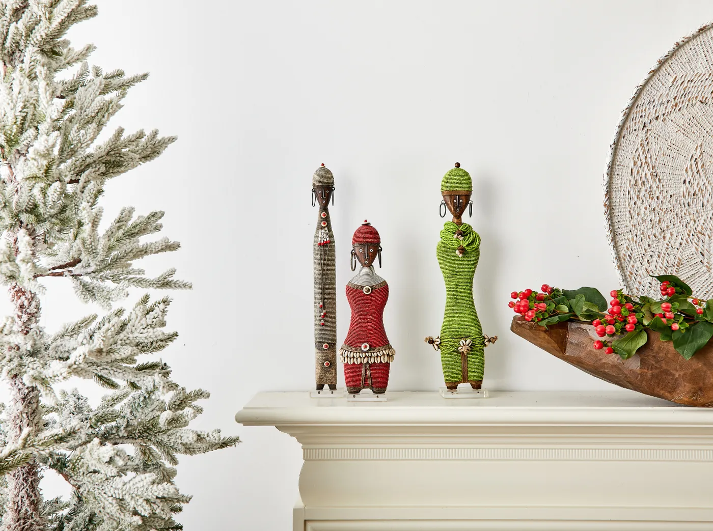 5 sustainable ways to style a holiday mantel – Kanju Interiors
