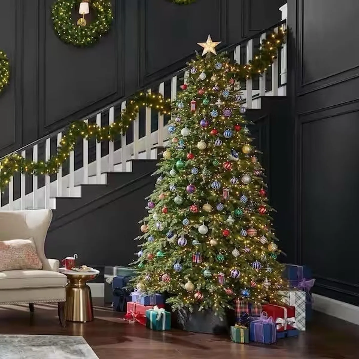 9 ft. Pre-Lit LED Grand Duchess Balsam Fir | Mercari