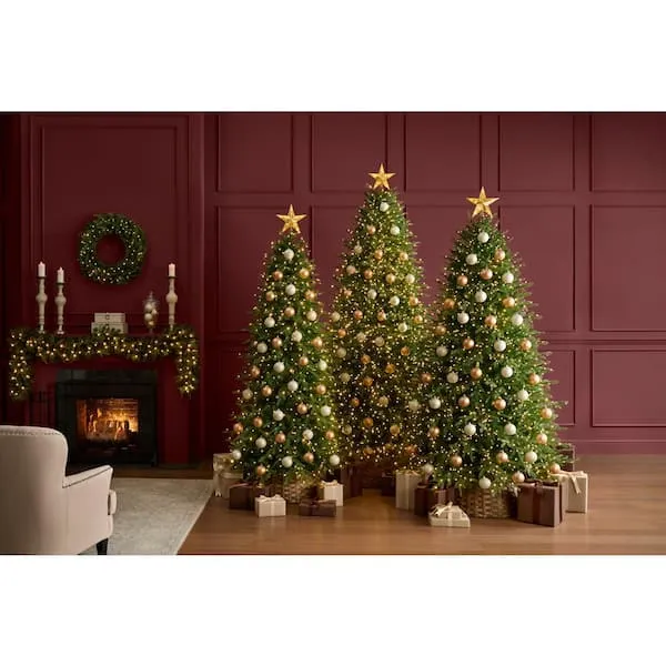 9 ft SMART Grand Duchess Twinkling Balsam Fir LED Pre-Lit Tree T28