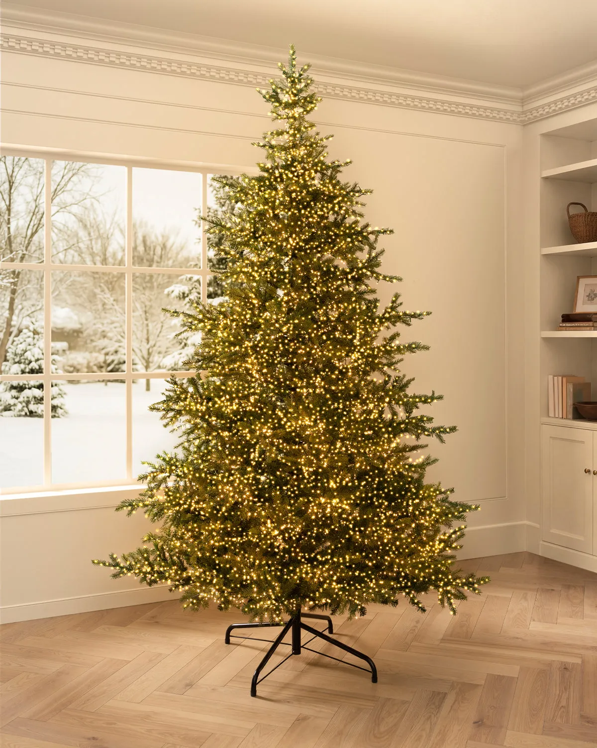 9' Grandis Fir Pre-Lit Faux Tree