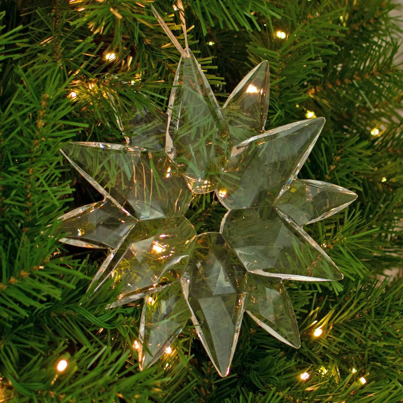 9in Large Arcylic Snowflakes Christmas Ornaments Lee Display Shop